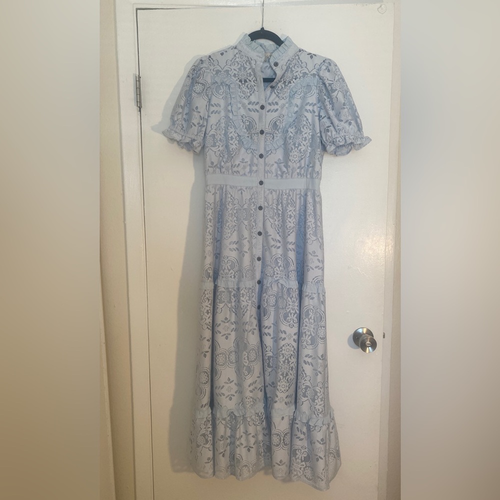 Pamela Love x RTR Blue Victoria Dress - Picture 8 of 13